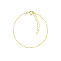 18cm Silver Cable Bar Bracelet With Extension