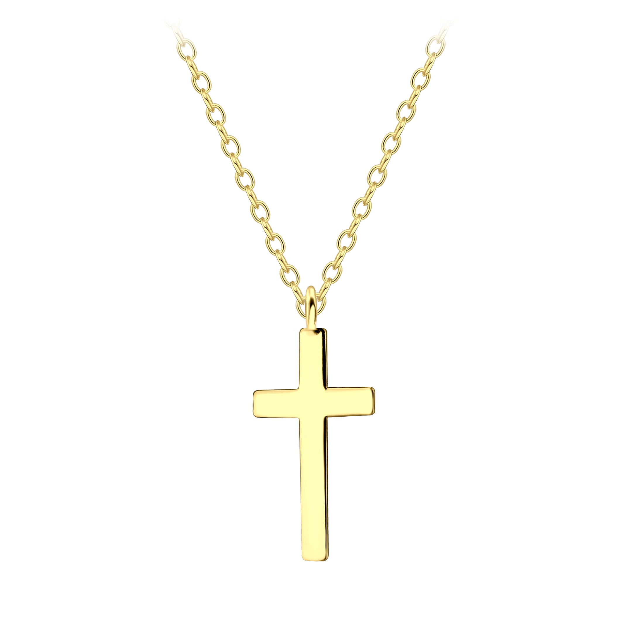Silver Cross Necklace