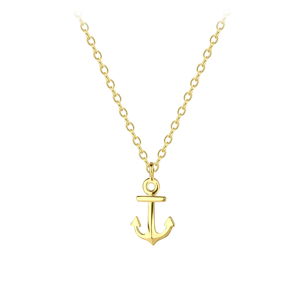 Silver Anchor Necklace