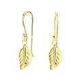 Silver Leaf Earrings