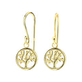 Silver Tree Of Life Earrings