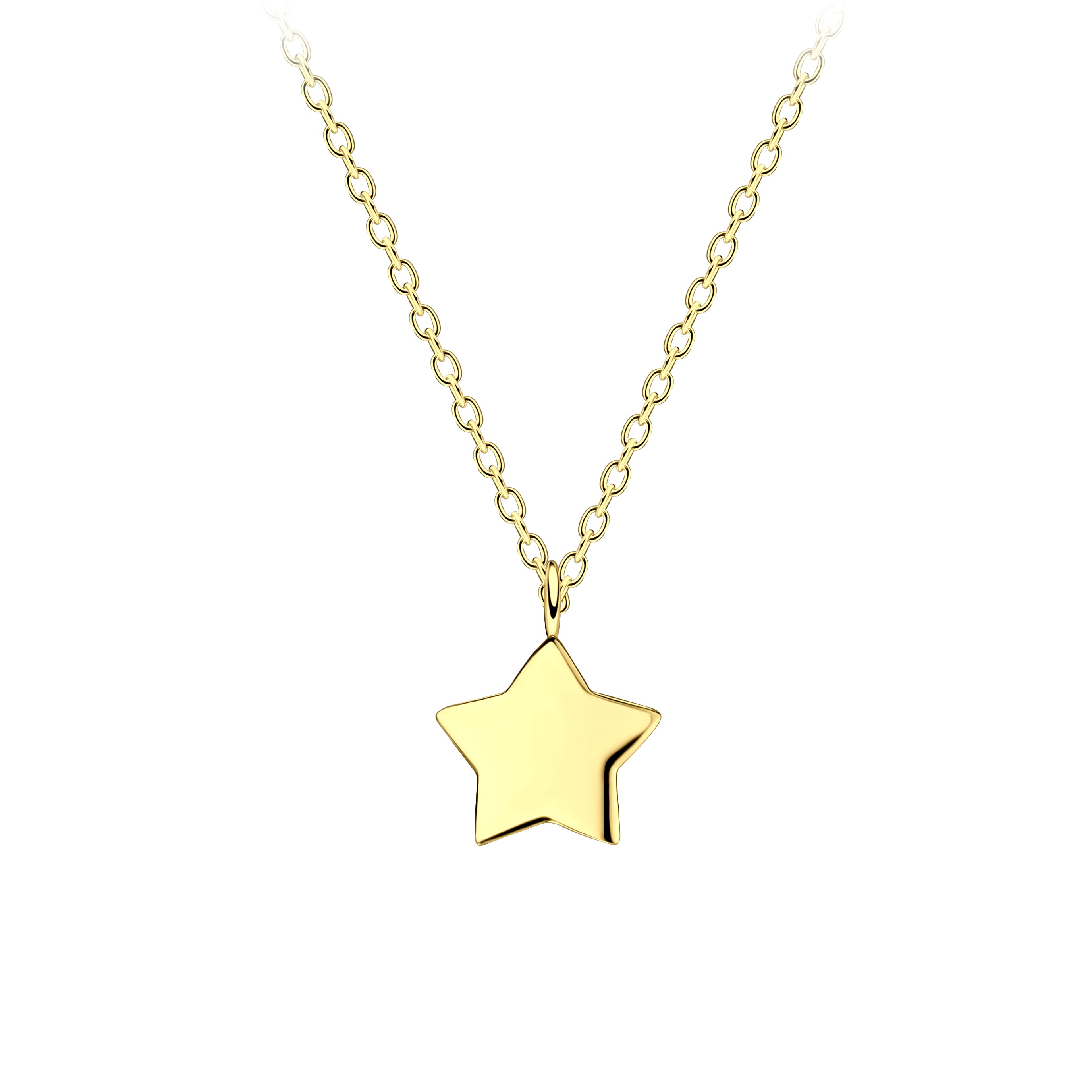 Silver Star Necklace