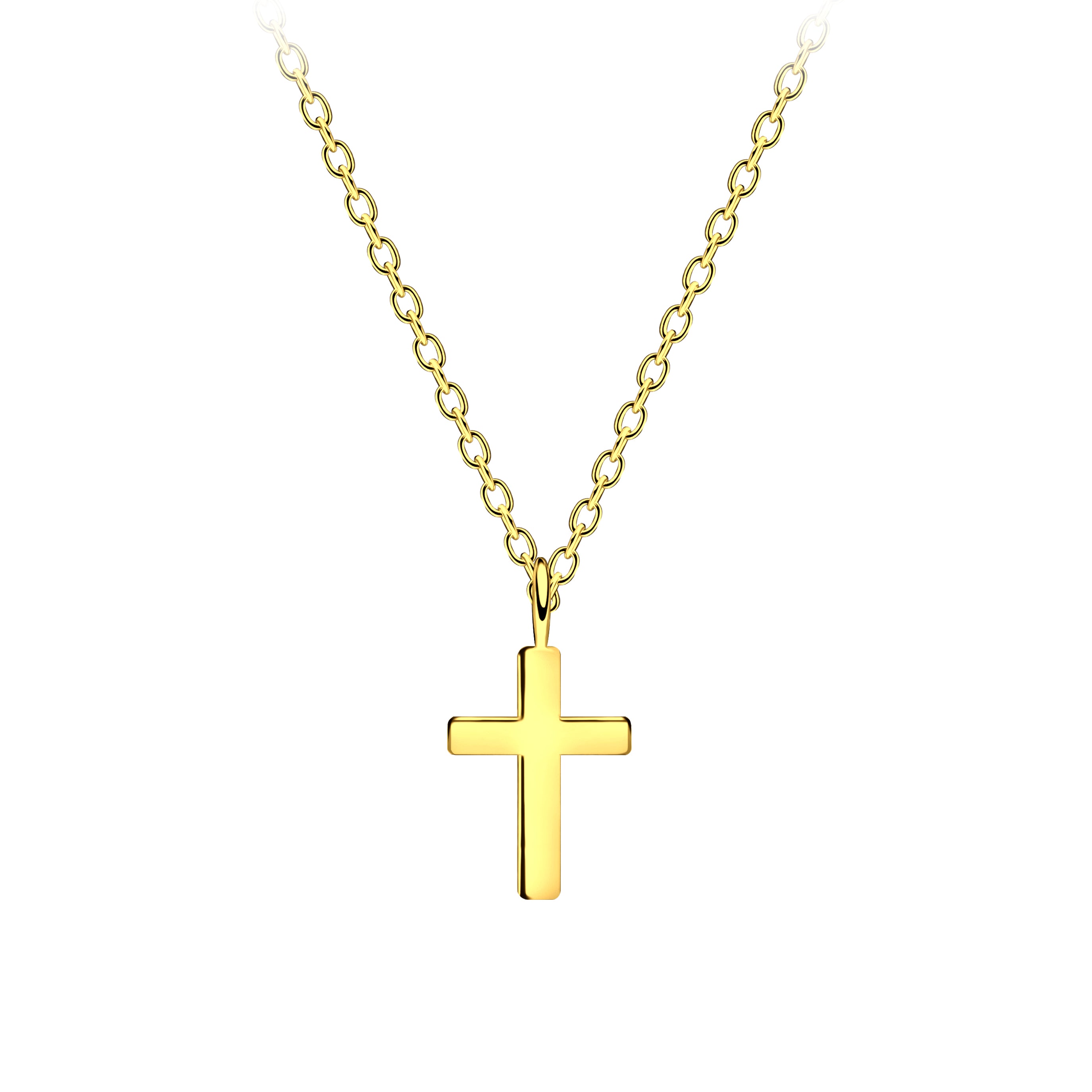 Silver Cross Necklace