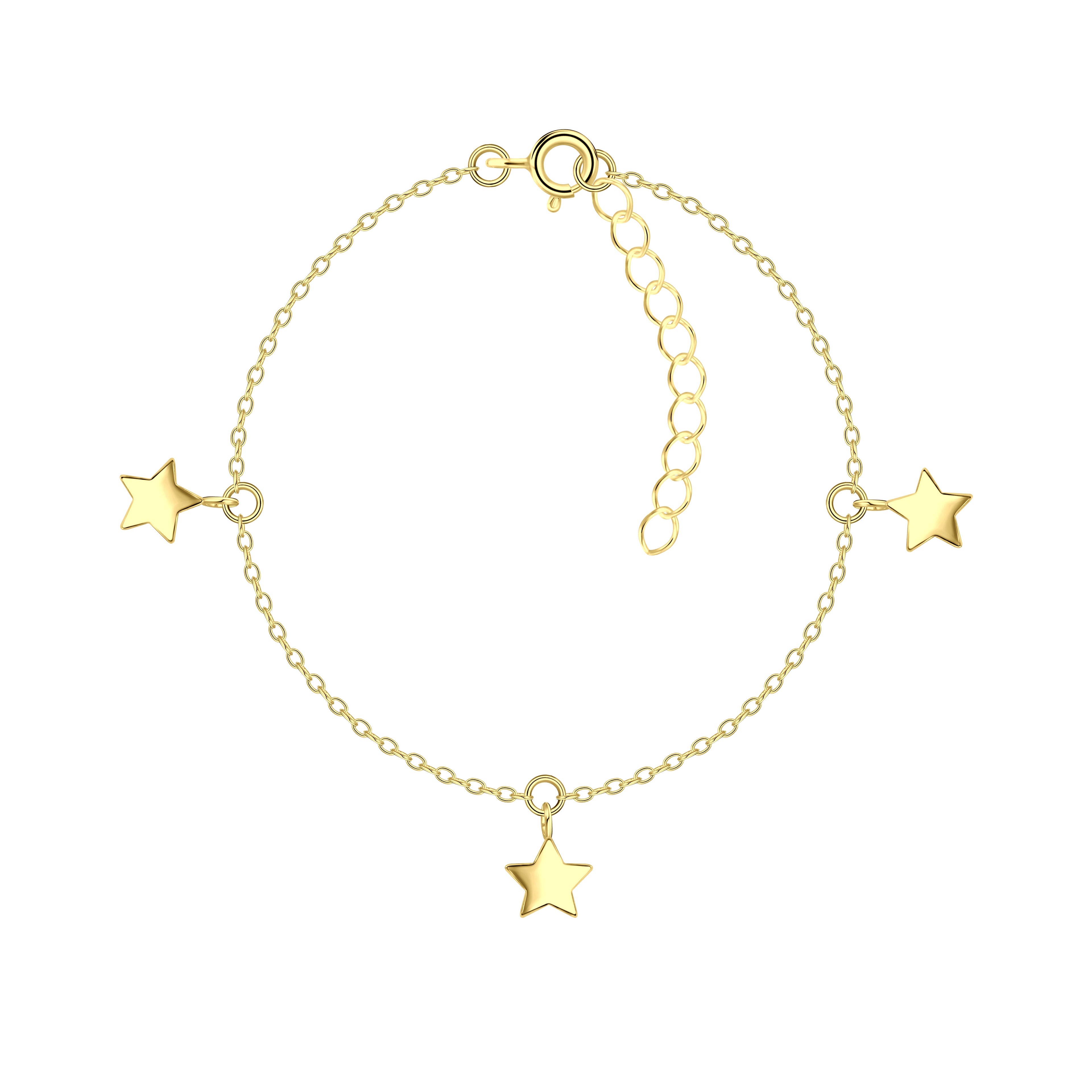 Silver Star Bracelet
