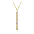 Silver Tennis Bar Necklace