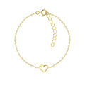 Silver Heart Bracelet
