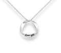 925 Sterling Silver "Love you" Pendant