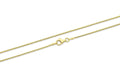 925 Sterling Silver Snake (Round) Golden Chain