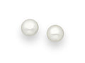 925 Sterling Silver Push-Back Pearl Earrings