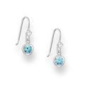 925 Sterling Silver Hook Crystal Earrings