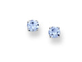 925 Sterling Silver Push-Back Crystal Earrings