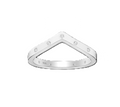 925 Sterling Silver Chevron Ring