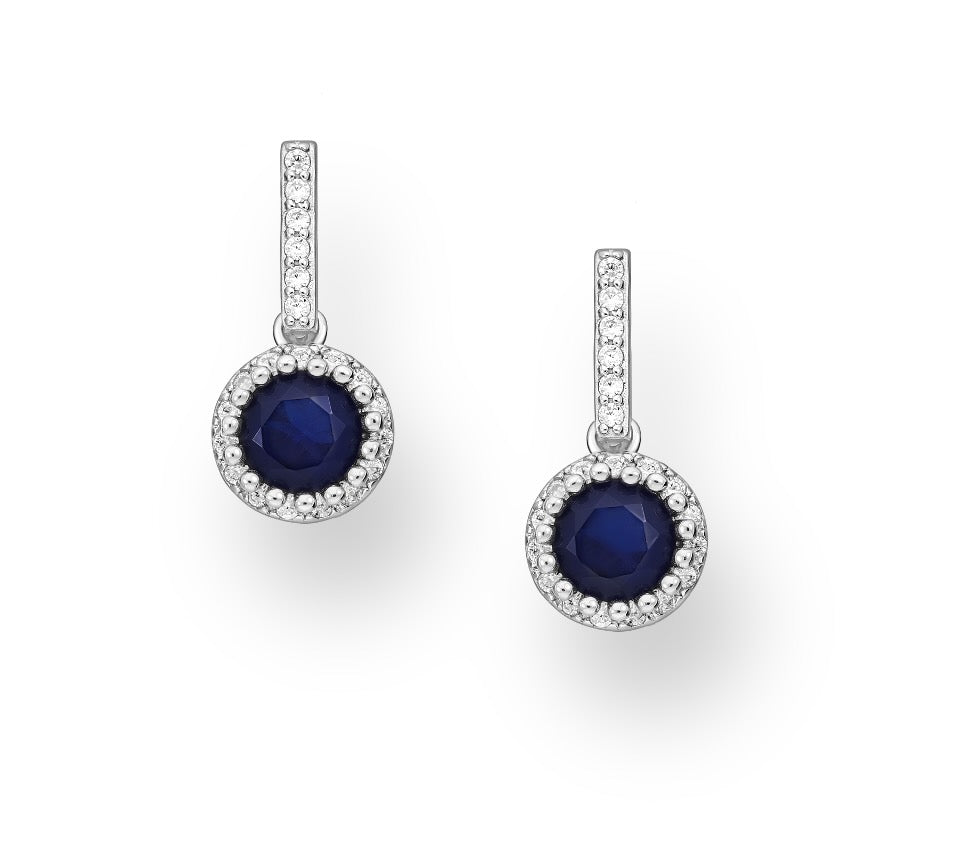 925 Sterling Silver Push-Back Earrings