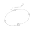 925 Sterling Silver Clover Bracelet
