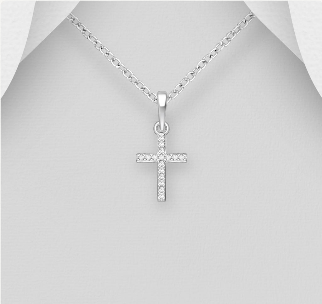 925 Sterling Silver Cross Pendant