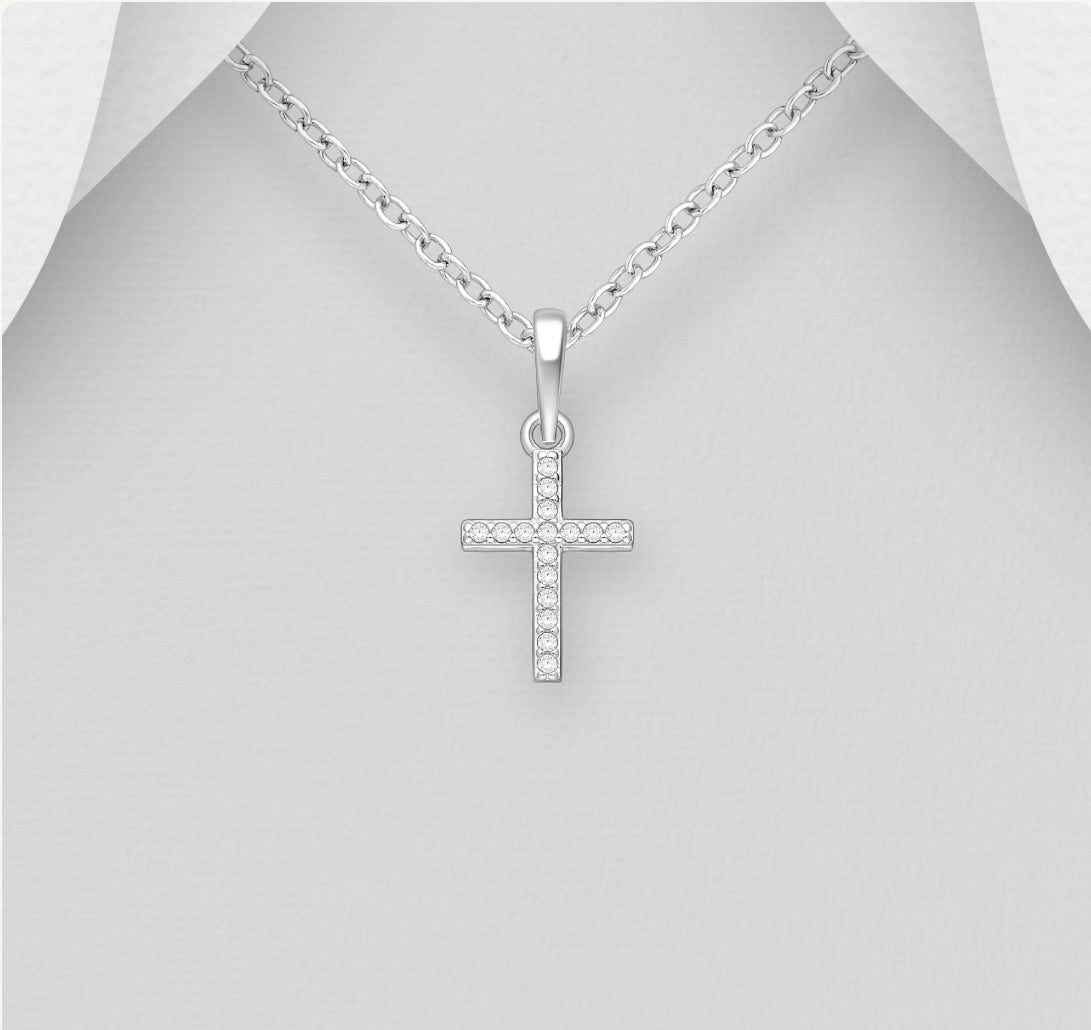 925 Sterling Silver Cross Pendant