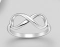 925 Sterling Silver Infinity Ring