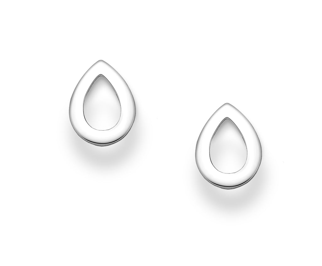 925 Sterling Silver Push-Back Earrings