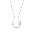 925 Sterling Silver Circle Necklace