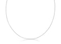 925 Sterling Silver Snake (Round) Chain, 1 mm Wide