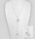 925 Sterling Silver Ball Necklace