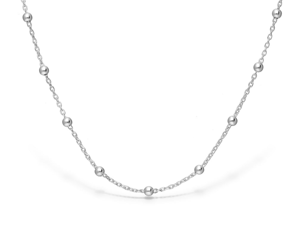 925 Sterling Silver Ball Choker