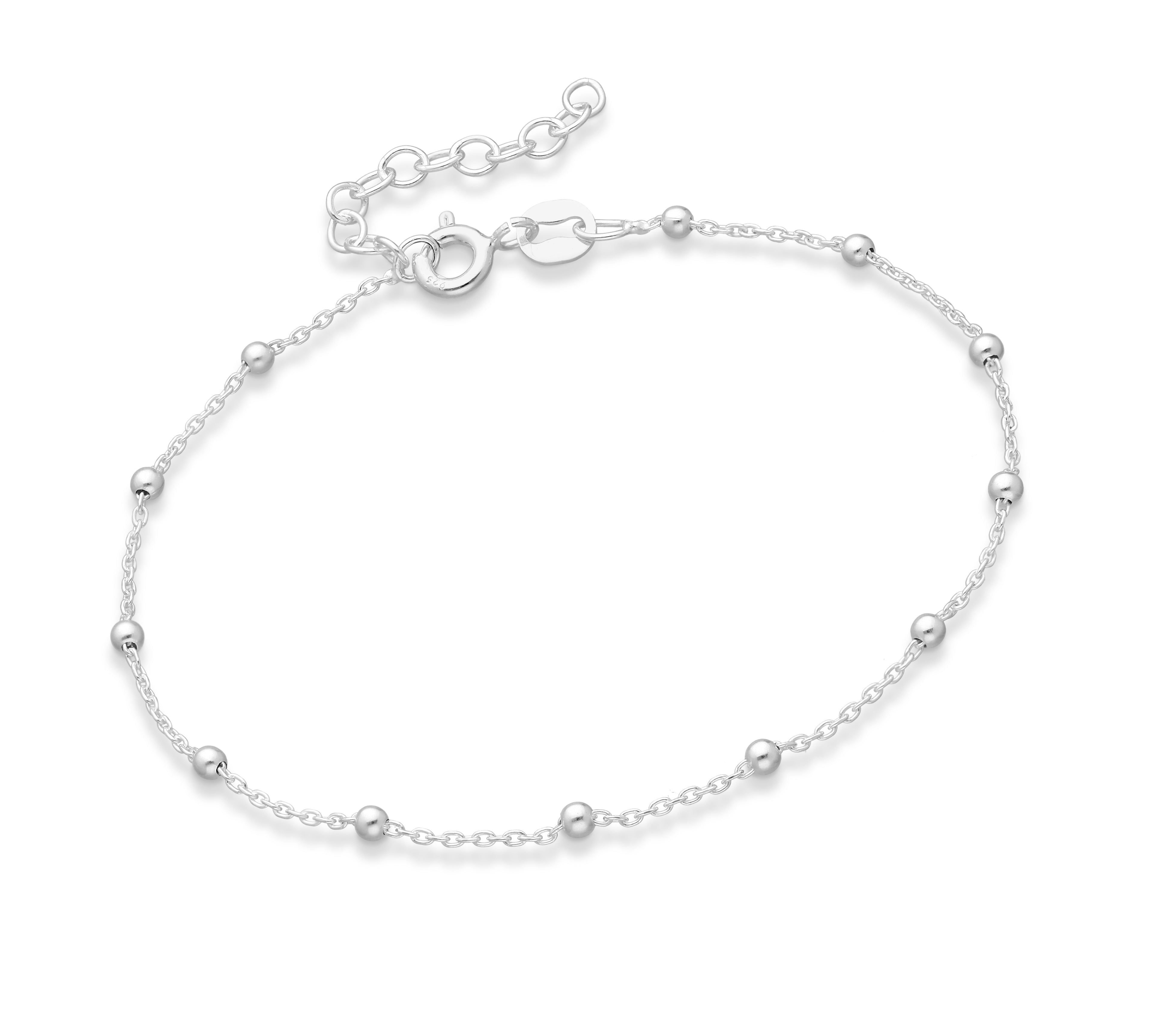 925 Sterling Silver Ball Bracelet