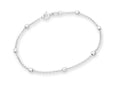 925 Sterling Silver Box Bracelet, 2.5 mm Wide
