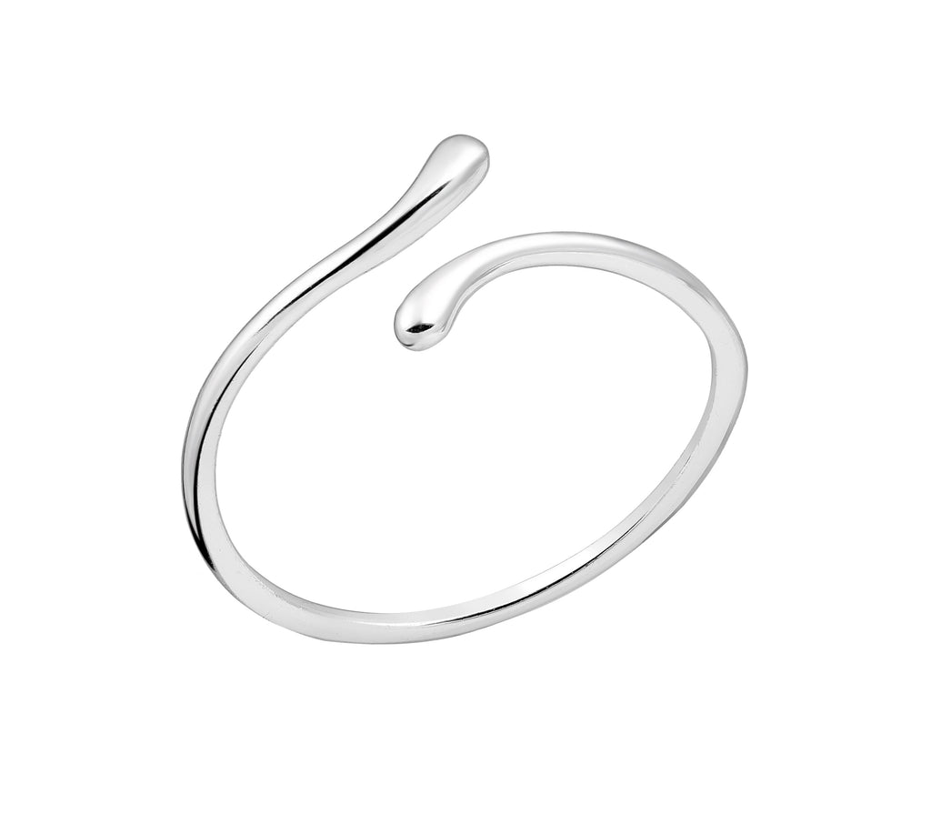 925 Sterling Silver Adjustable Ring