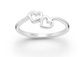925 Sterling Silver Heart Ring
