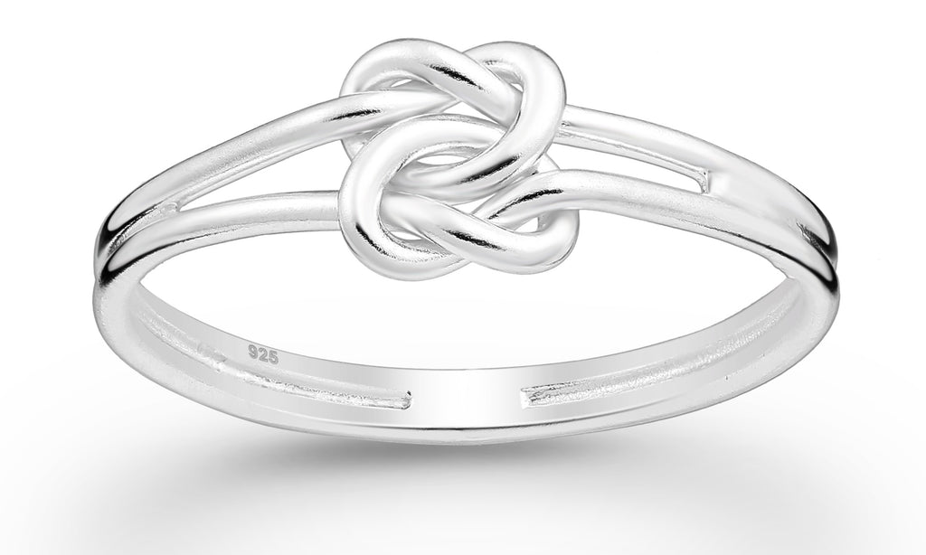925 Sterling Silver Knot Ring