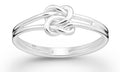 925 Sterling Silver Knot Ring