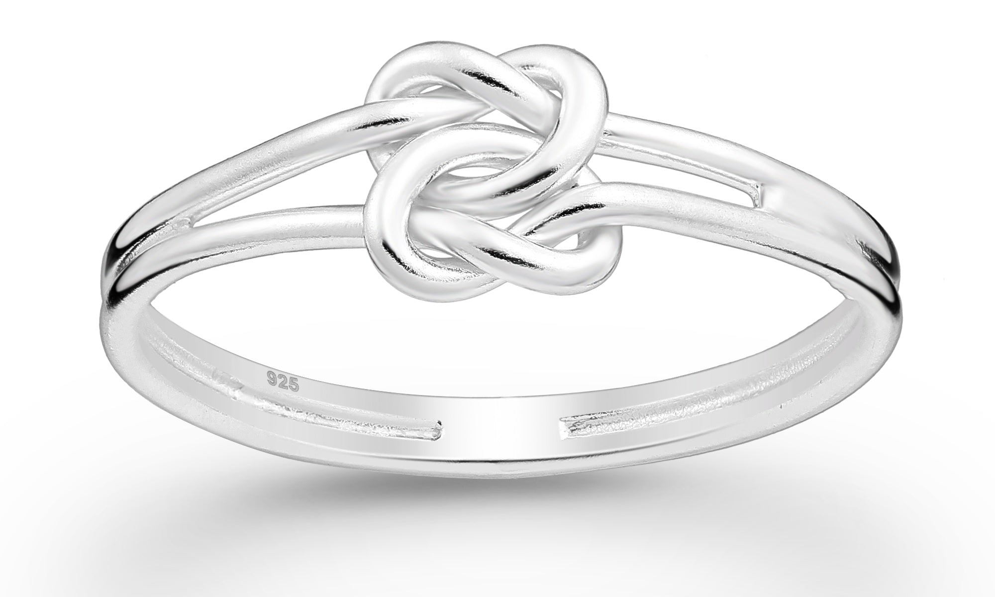 925 Sterling Silver Knot Ring