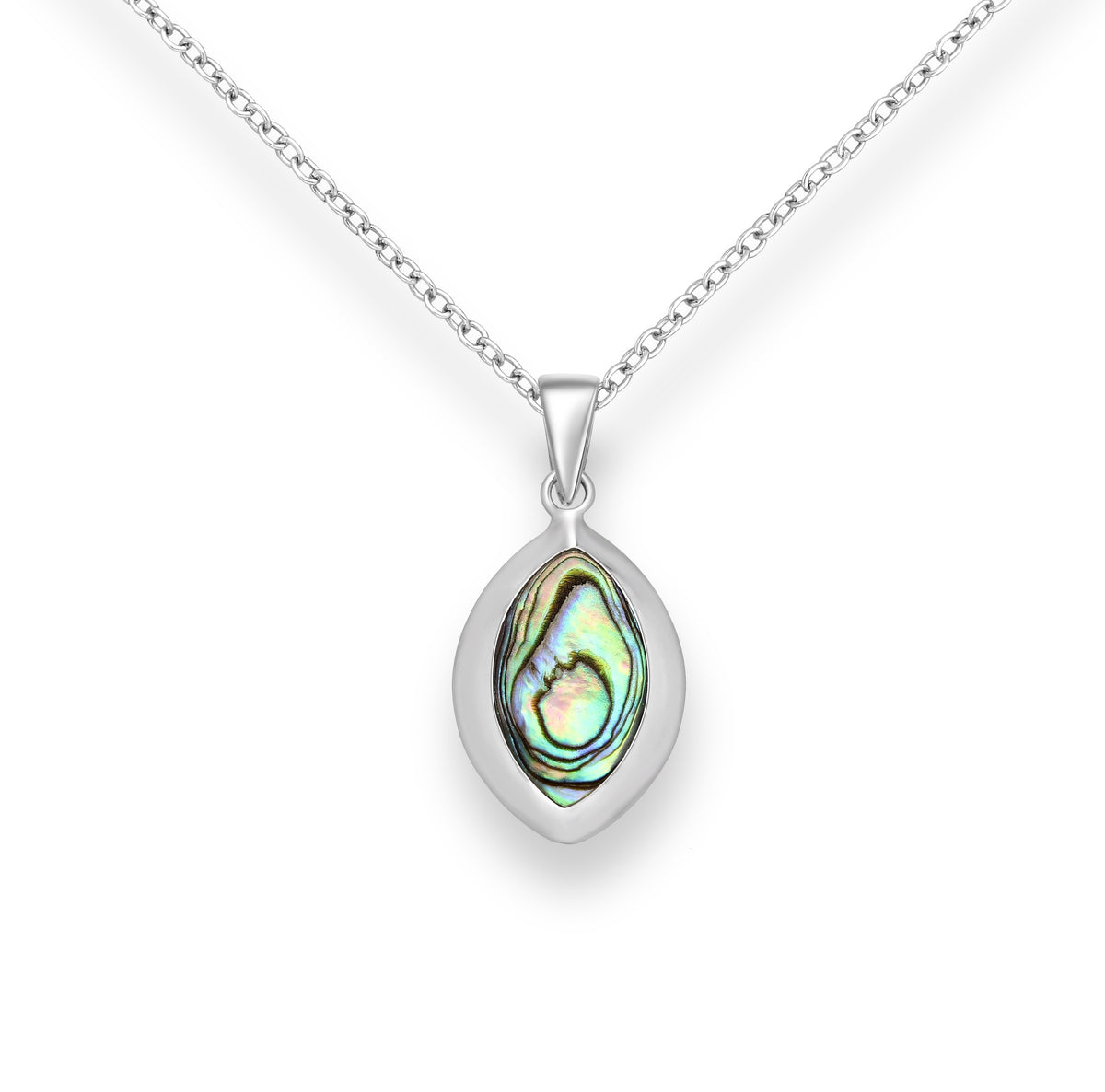 925 Sterling Silver Shell Pendant