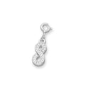 925 Sterling Silver Infinity Charm